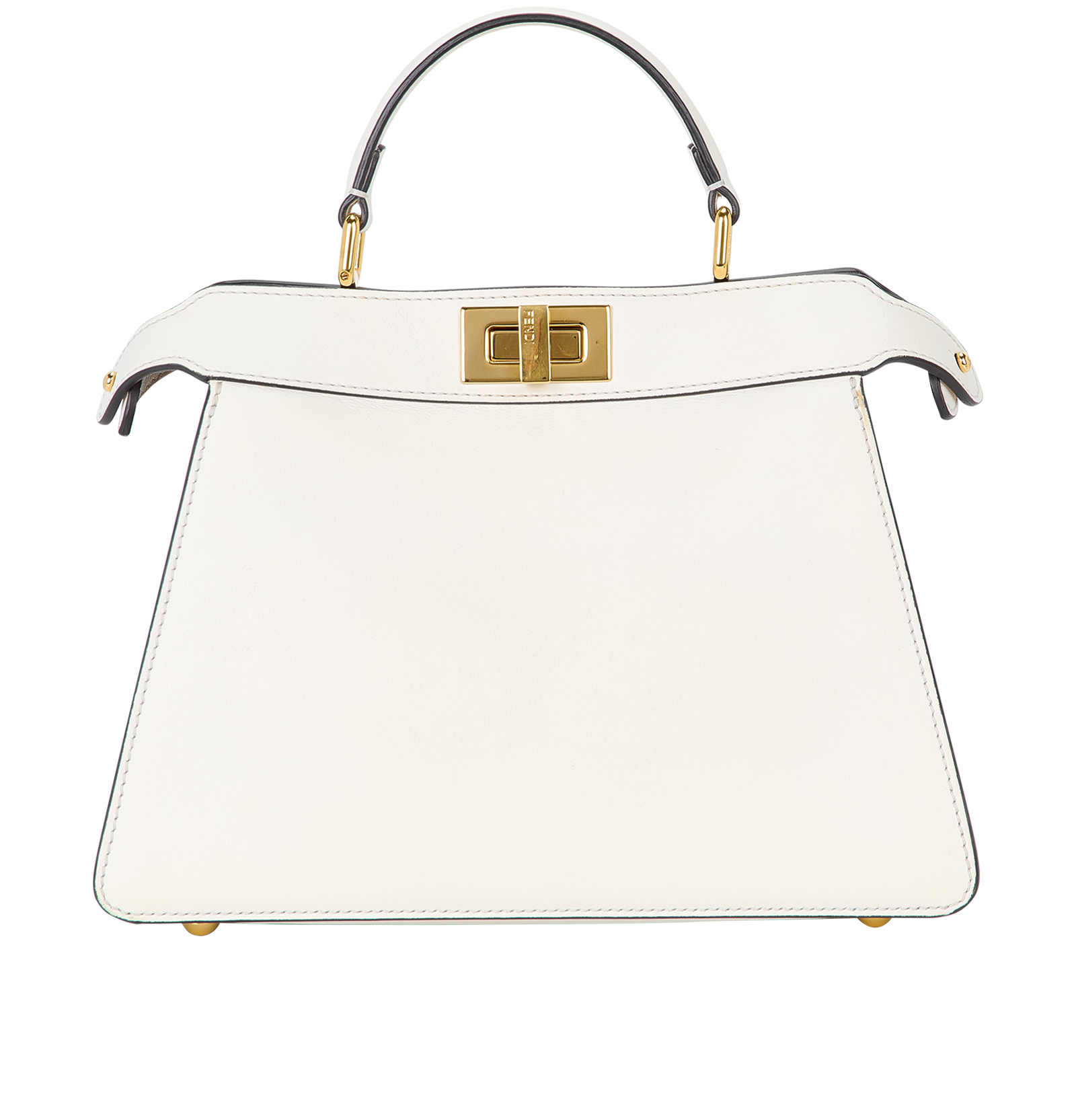 Peekaboo ISeeU Small, &pound;1,800, Handbags, White, Leather, Back view